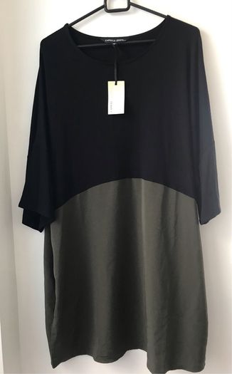 Capsule Dress size 12 to 14 green / black New with tags