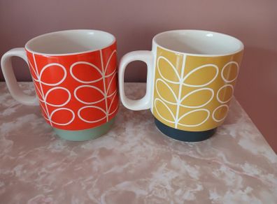 Orla Kiely mugs