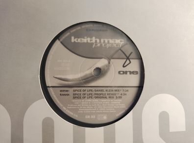 Keith Mac - Spice Of Life - Container Records - 90s House - GERMAN Pressing!
