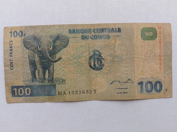 Congo Banknote