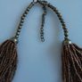 Brown -  Necklace -  Glass Seed Beads Image 3