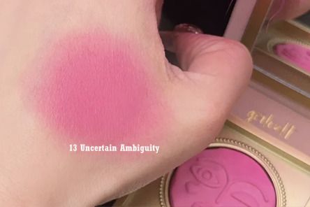 C-Beauty Girlcult Rouge Buckle Series Mood Blush Powder in 13 Uncertain Ambiguity