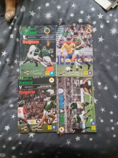 Collection of 66 Republic of Ireland International Football Programmes