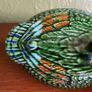 Vintage majolica duck terrine Image 3