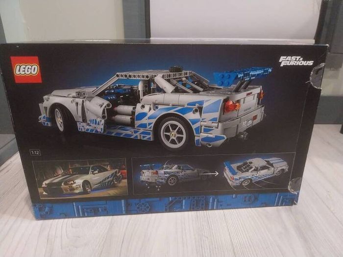 Lego Fast 2 Furious R34 Skyline, Ford Mustang Muscle Car and Speed Demon Supercar
