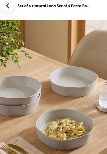 Dinner Set and Pasta Bowls
