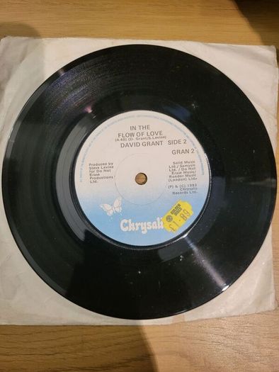 David Grant Watching You Watching Me In The Flow Of Love 7 inch Chrysalis 1983