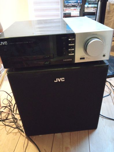 jvc CA nxf3...surround sound and dvd