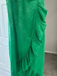 Top shop green dress