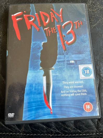 Two Classic Horror DVDs Someones knocking on my door and Friday 13th