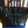Vintage TEXIER Leather Briefcase Tote Bag Image 8