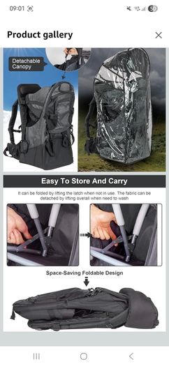 Baby Backpack Carrier