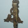 REGIMENTAL CAP BADGES (brass & bi-metal) - 8 different types (see below), militaria lot B. Image 8