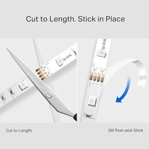 ED Strip Light 5m, Multicolour Led lights for TV Bedroom, Smart Lighting Controls, Hands-Free Voice Control with Alexa & Google, Flexible Installation, Schedule & Timer