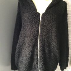 Calvin Klein Black Zipped Top