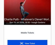 charlie puth tickets