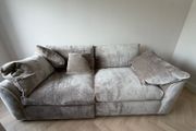Brand New EZ Living Leo 4 Seater Sofa  Kairo Stone Delivered This Week)