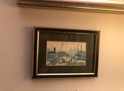 J S Lowry Framed Print