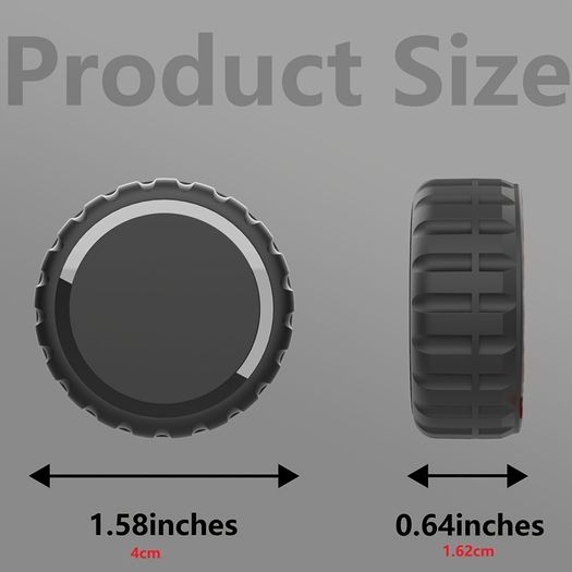 1pcs Magnetic AirTag Holder Case - Shockproof, Waterproof, Sticker Included, Free viewing