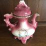 Large Decorative vintage pink coffee pot Image 9