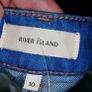beautiful new River Island culottes jeans Image 6