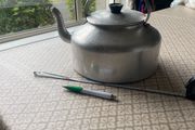 AGA aluminium kettle