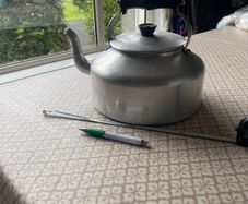 AGA aluminium kettle