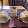 Nicholas Mosse new Lavender three piece set . Two large mugs and a cylinder jug . Image 6