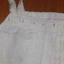 Next Broderie Anglaise Dress 100% Linen Age 11-12 Image 9