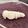 Cream Ceramic Hippo Image 2