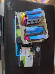 Hp 364 Xl Ink x5 & Printer