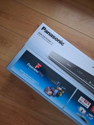 Panasonic Dmr-pwt655eb Smart 3d Blu-ray & Dvd Player 1tb