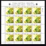 2005 Ireland Fauna and Flora (Butterflies) Commemorative Stamp Sheetlet Plate 1A1A1A1A Mint Never Hinged (MNH) Image 4