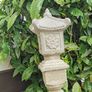 Asian Garden ornament -japanesse style pagoda on pedestal Image 3
