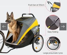 Innopet Hercules 2.0 Dog stroller/bike trailer
