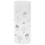 White Square Umbrella Stand Storage Holder Walking Stick Steel 48.5 cm Image 4