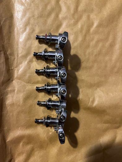 Electric Guitars Machine Head tuners 6 line chrome Jackson fender Stratocaster telecaster esp Ibanez electric guitars parts accessories