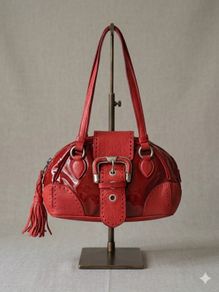 Vintage Moschino Red shoulder bag