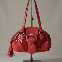 Vintage Moschino Red shoulder bag