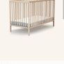 Oak cot and ikea changing table Image 2
