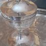 old silver plate chalice Image 3