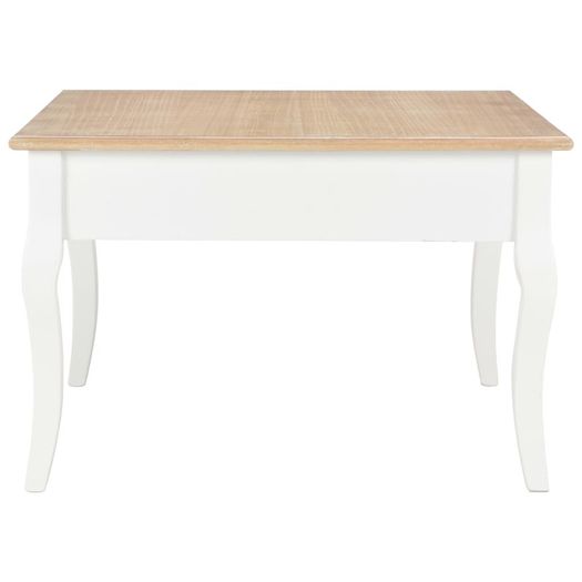 Coffee Table White 80x80x50 cm Wood