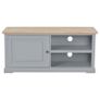 TV Cabinet Grey 90x30x40 cm Wood Image 3