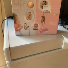 Mirror selfie ring light