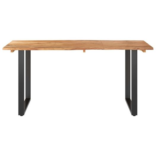 Dining Table 160x80x76 cm Solid Acacia Wood