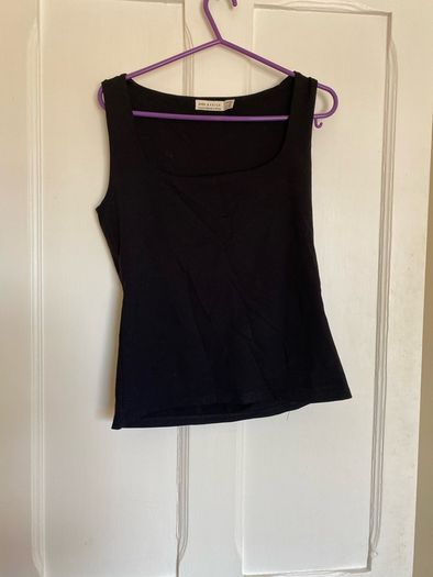 Zara black vest top
