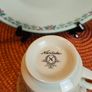 Vintage Noritake Japan Cup & Saucer  Birds & Floral Pattern, 1960s 80s Image 7
