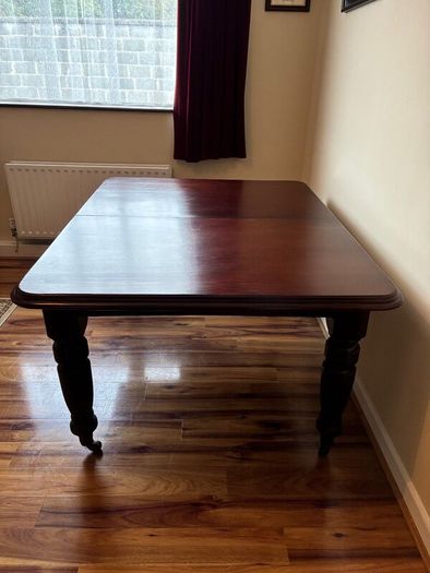 Mahogany dining table