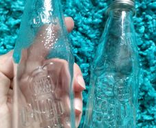 Club orange salt and pepper shaker