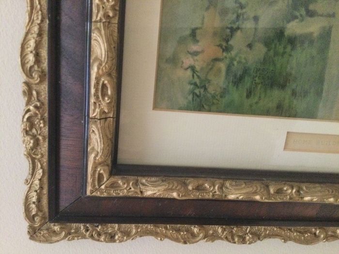 Art - Vintage Coloured Print.